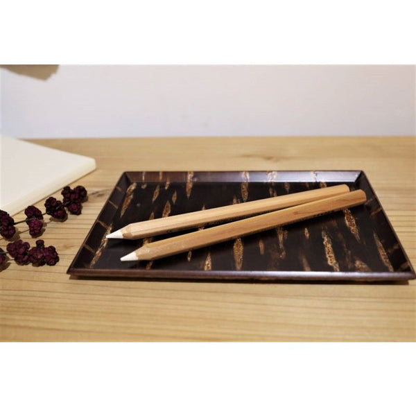 Japanese sakura cherry bark superimposed Various purpose tray