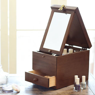 paulownia wooden cosmetics box
