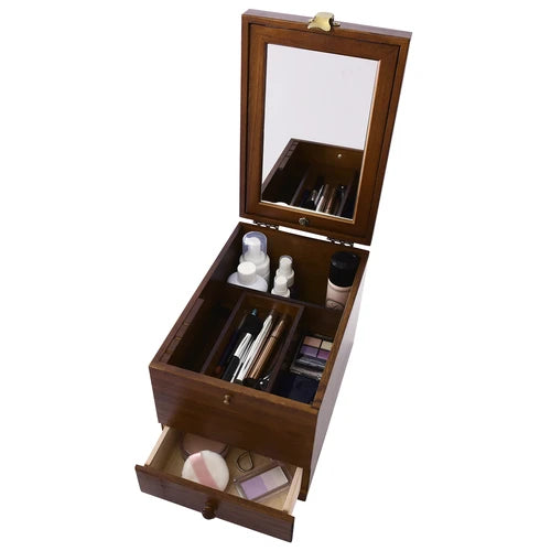 paulownia wooden cosmetics box