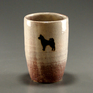 3 type dog painted Japanese Free cup