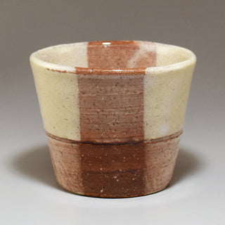 cute brown line free mini cup dessert cup sake cup
