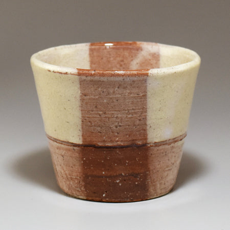 cute brown line free mini cup dessert cup sake cup